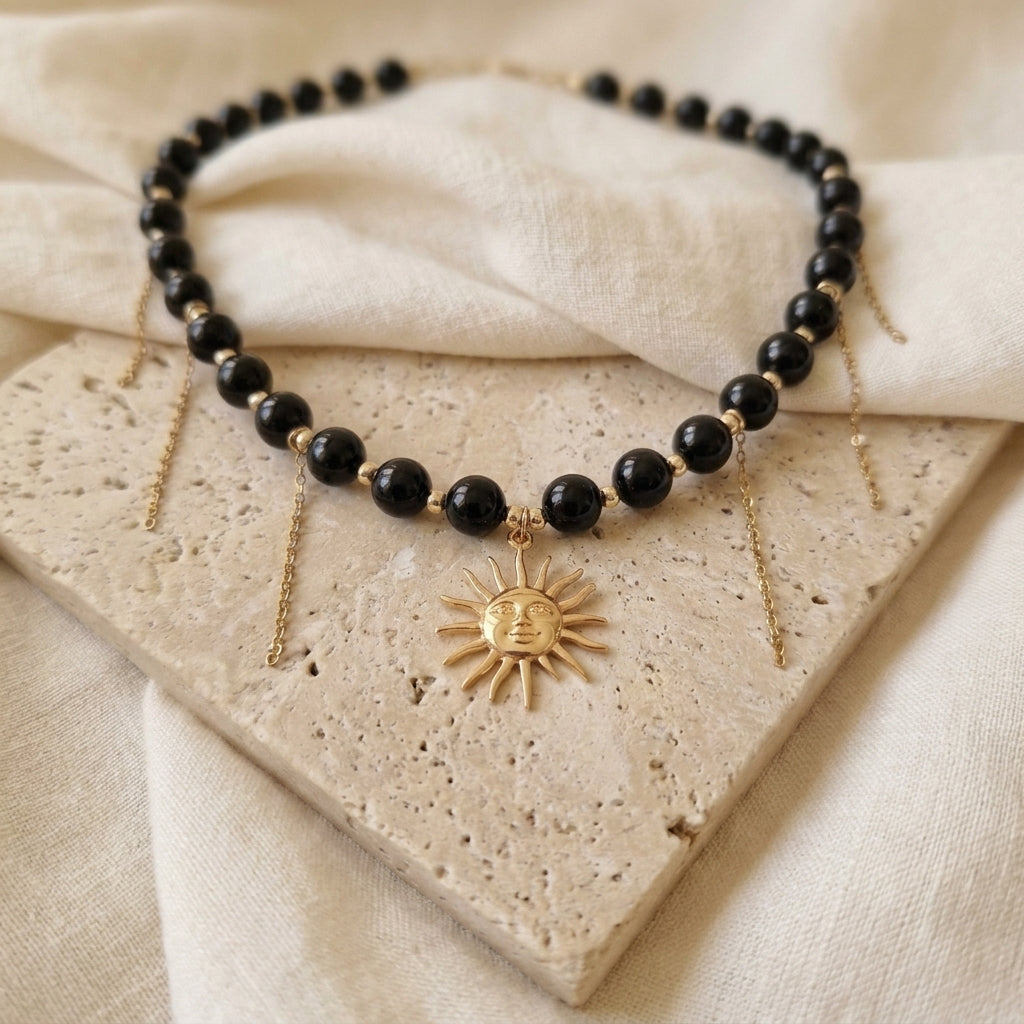 Collier Soleil Intemporel