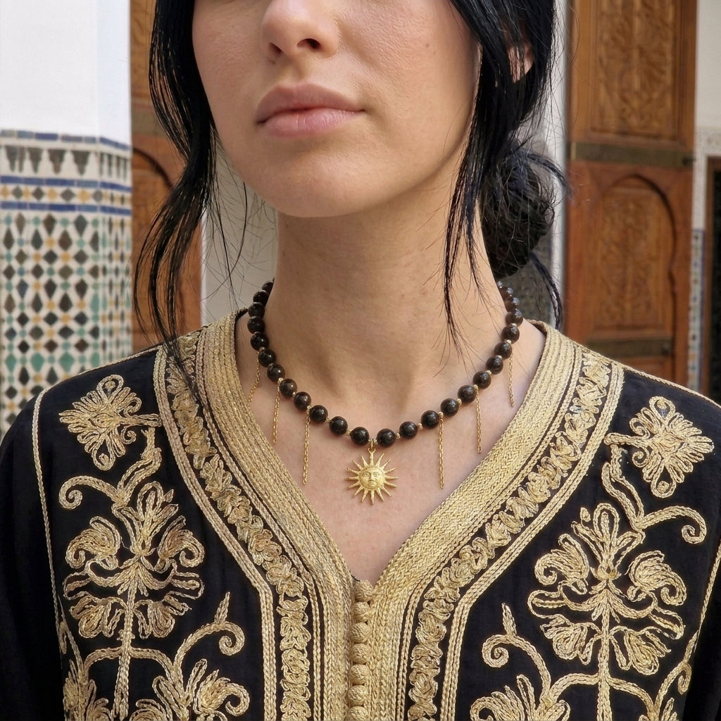 Collier Soleil Intemporel