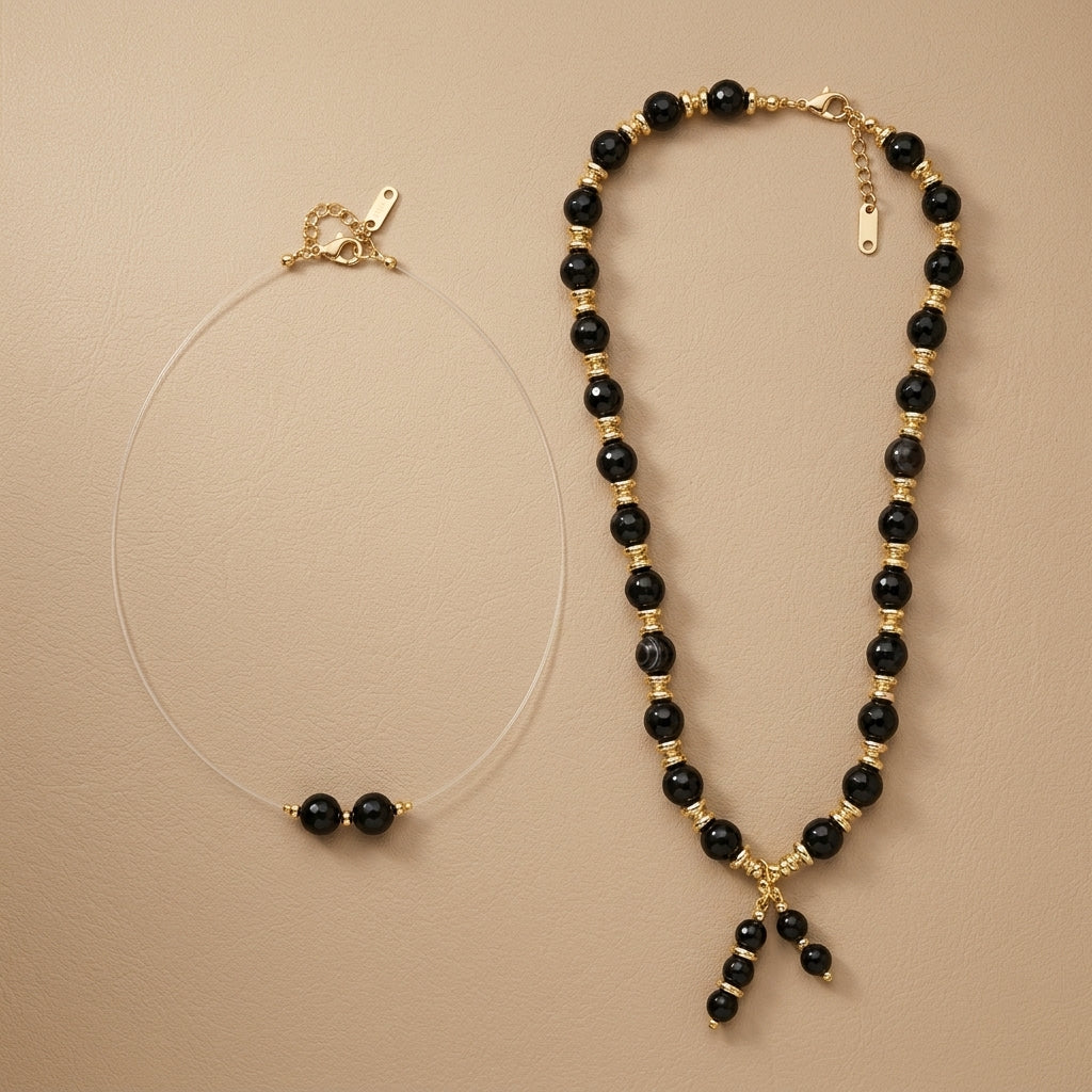 Collier Éclipse Noire